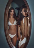 The Original Crystal Bikini ®  Bianco